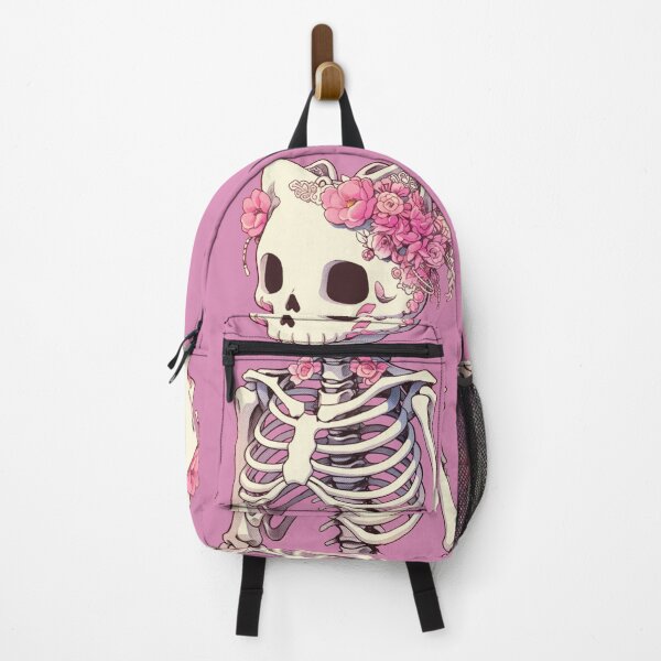 Item preview, Kawaii Skeleton Cat - Cute Gothic Cat Skull Design designed and sold by madkiitten.