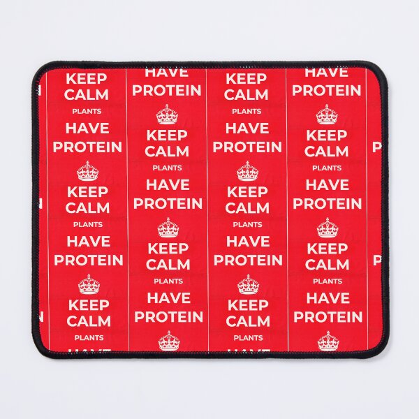 Item preview, Keep Calm Plants Have Protein Vegan designed and sold by coodoosandco.