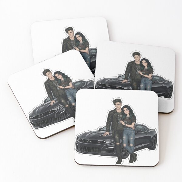 Item preview, Jaxon and Livi Sticker art designed and sold by Patience H. Christine.