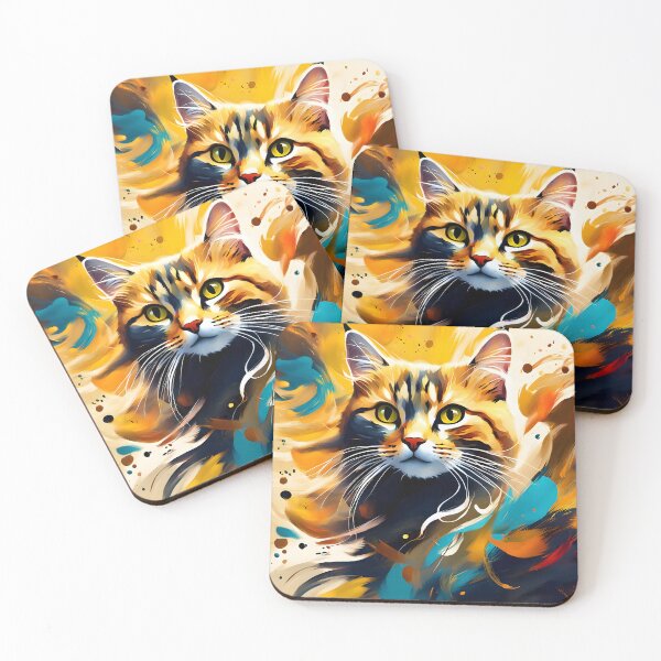 Item preview, Orange Cat Portrait designed and sold by ByNicoleSara.