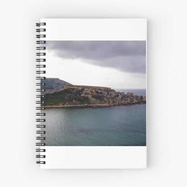 Item preview, Stormy Coastal Cliff Over Turquoise Sea With Rocky Headland And Dramatic Clouds designed and sold by Nmallia.