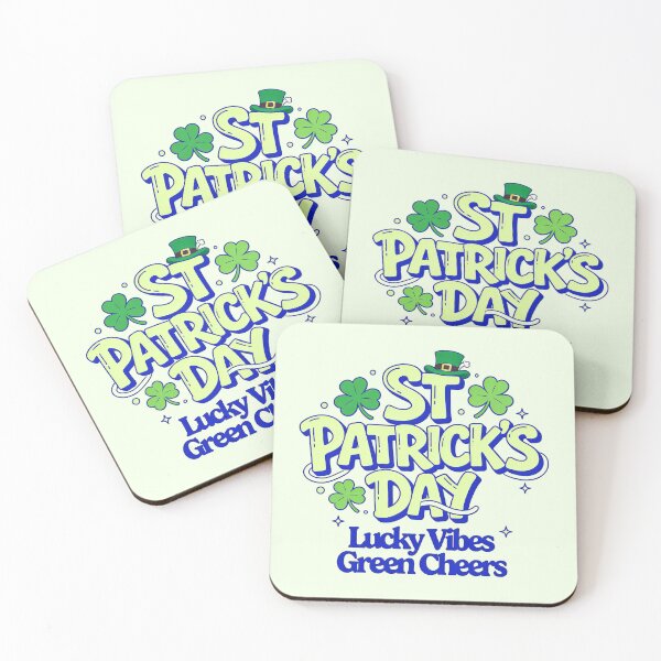 Item preview, Lucky Vibes Green Cheers Saint Patrick's Day designed and sold by zzz888.