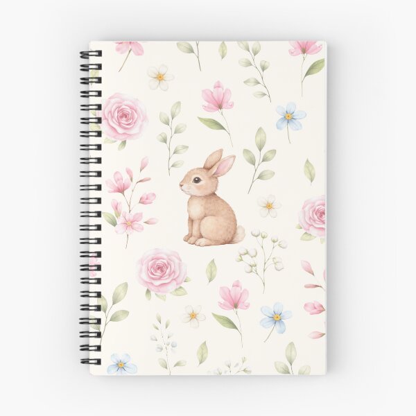 Item preview, Cute Bunny Floral Cottagecore Spring Pattern designed and sold by OneLook.