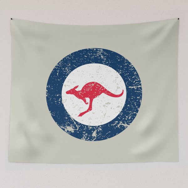 Item preview, Australia Roundel / Insignia - Worn / Eroded / Aged / Grunge (Large) designed and sold by STUDIO-72.
