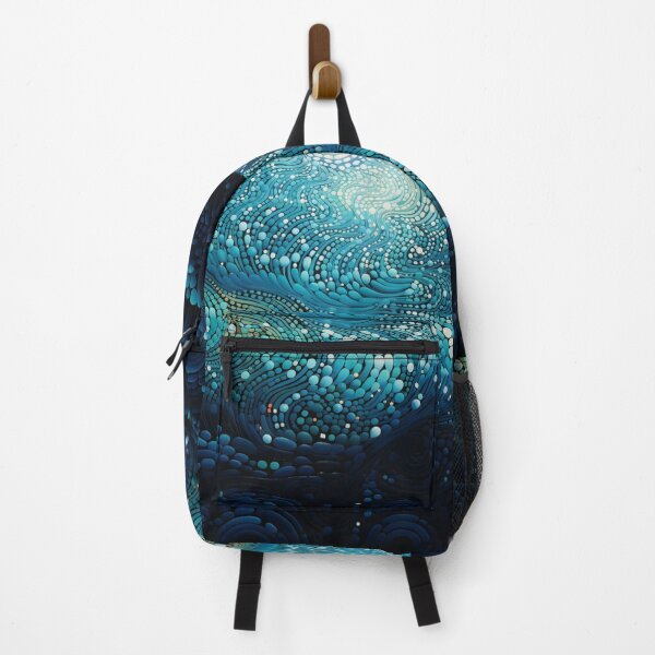Item preview, Aboriginal Inspired Dot Art - With Powerful Waves designed and sold by GrinGalore.