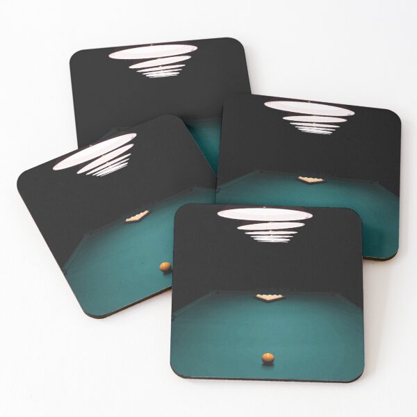 Item preview, Billiard Table with Rack Under Dramatic Light designed and sold by Arturo Daniel Garcia Palomo.