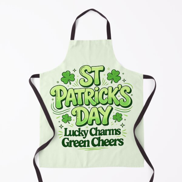 Item preview, Modern Lucky Charms Green Cheers Typography designed and sold by zzz888.