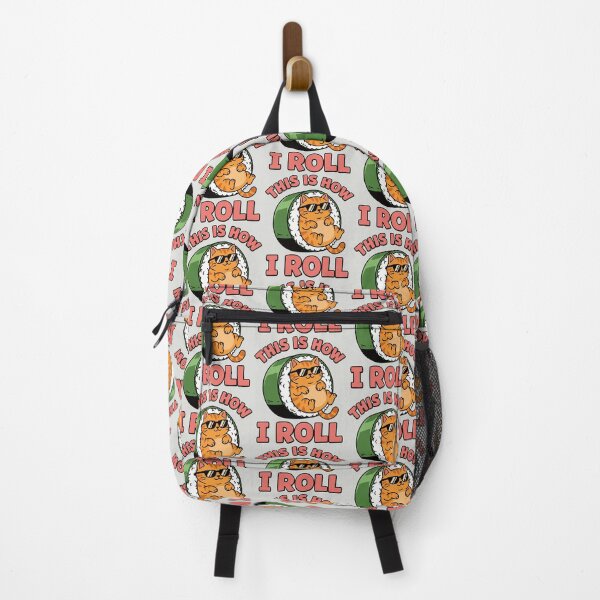 Item preview, This Is How I Roll - Funny Sushi Cat designed and sold by DigitalGlade.