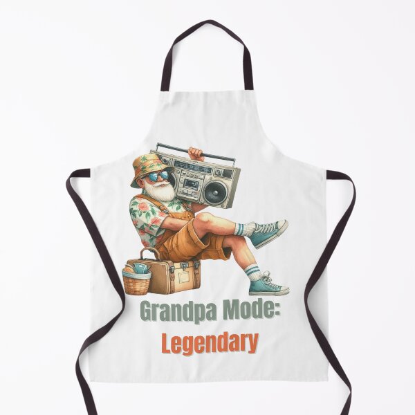 Item preview, Grandpa Mode: Legendary – Retro Cool Grandpa designed and sold by Luckyword.