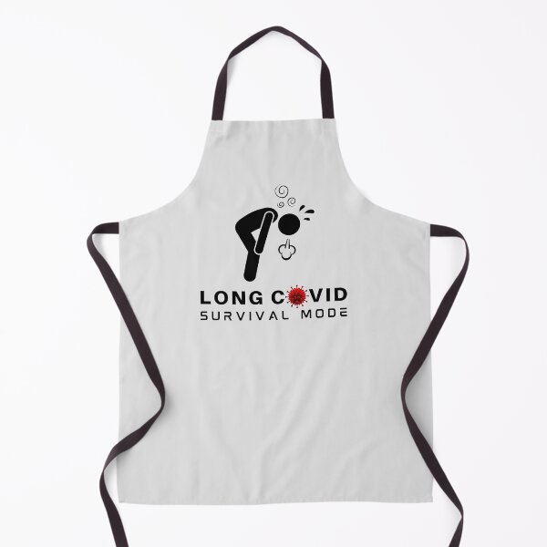 Item preview, LONG COVID - Survival Mode (black text). designed and sold by MPC-Mince-Pies.