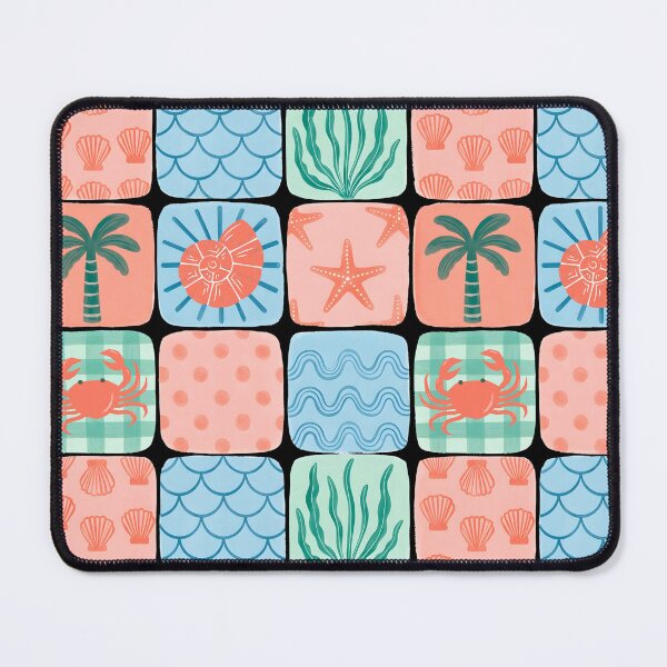 Item preview, Nautical Coastal Seamless Pattern designed and sold by FRH Design ⭐⭐⭐⭐⭐.