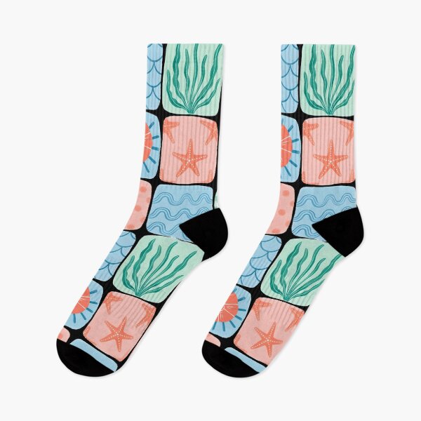 Item preview, Nautical Coastal Seamless Pattern designed and sold by FRH Design ⭐⭐⭐⭐⭐.