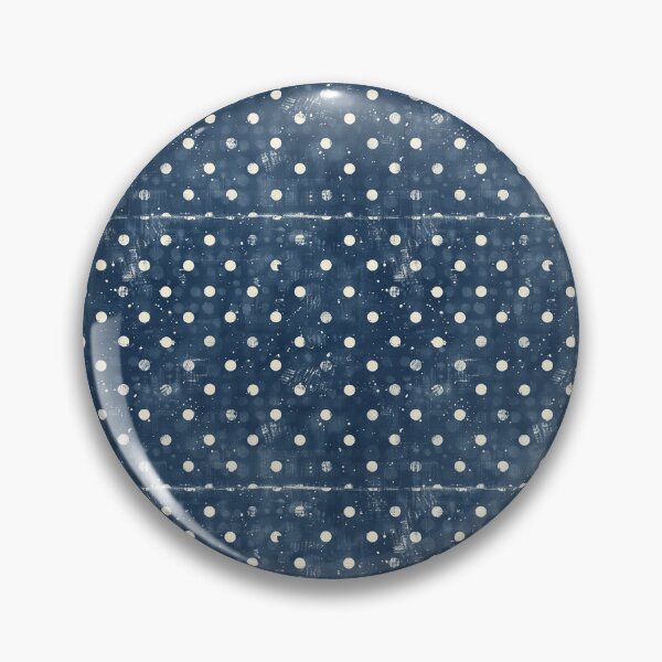 Item preview, Vintage Dark Blue Polka Dot Pattern designed and sold by LouieVanille.