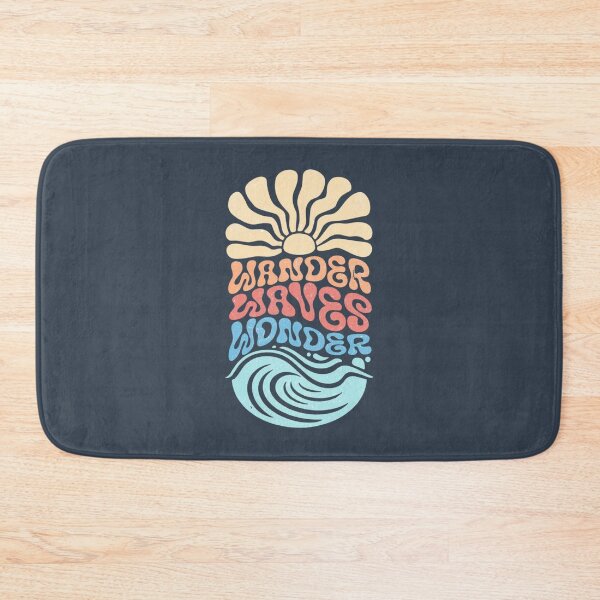 Item preview, Surf Beach Wander Waves Wonder Retro designed and sold by Oniyasha.