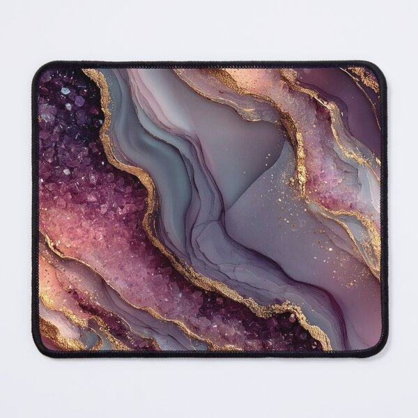Item preview, Mystical Pink and Purple Crystal Abstract designed and sold by Nine Lives Studio.