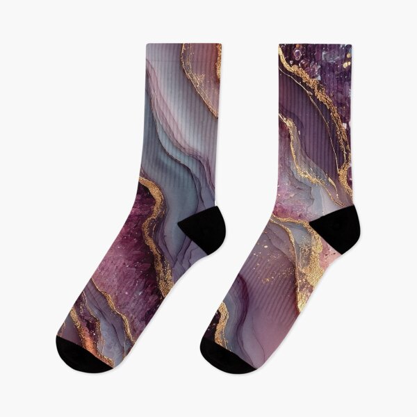 Item preview, Mystical Pink and Purple Crystal Abstract designed and sold by Nine Lives Studio.