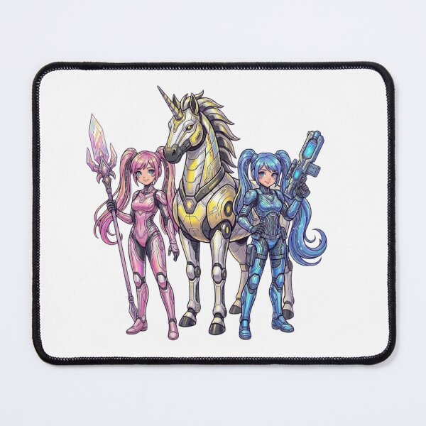 Item preview, A girl with a unicorn designed and sold by PP&RAINBOW SHOP.