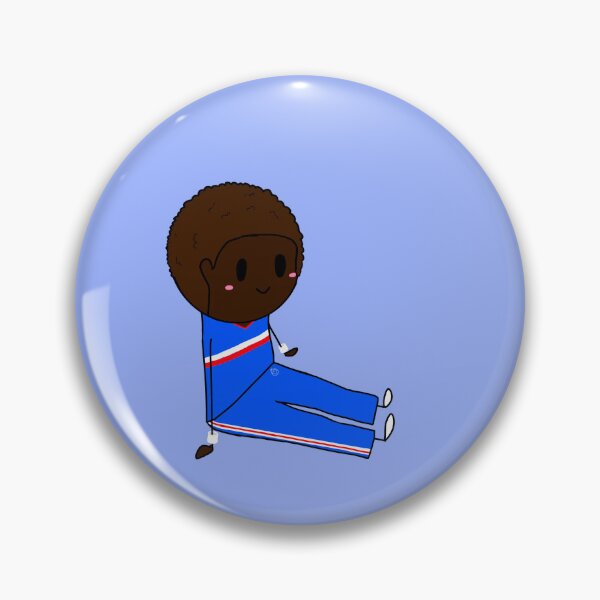 Item preview, Brunette curly haired KU cheerleader designed and sold by PomegranateHeart.