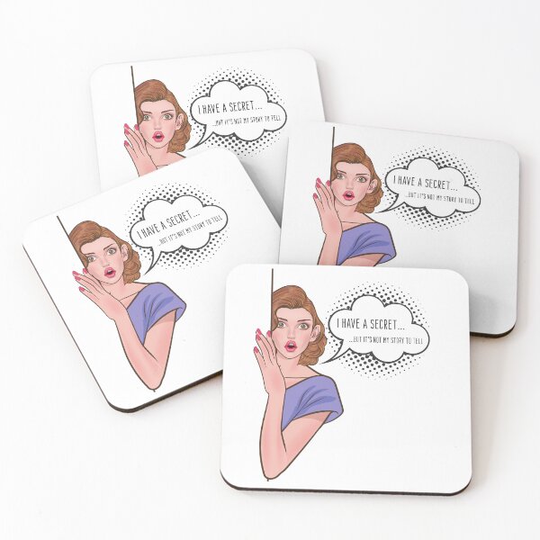Item preview, Funny Pop Art Gossip Quote designed and sold by Luckyword.