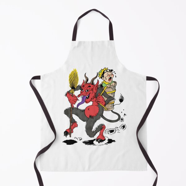 Item preview, Krampus Vintage Devil Illustration designed and sold by MaiVNMiMi.