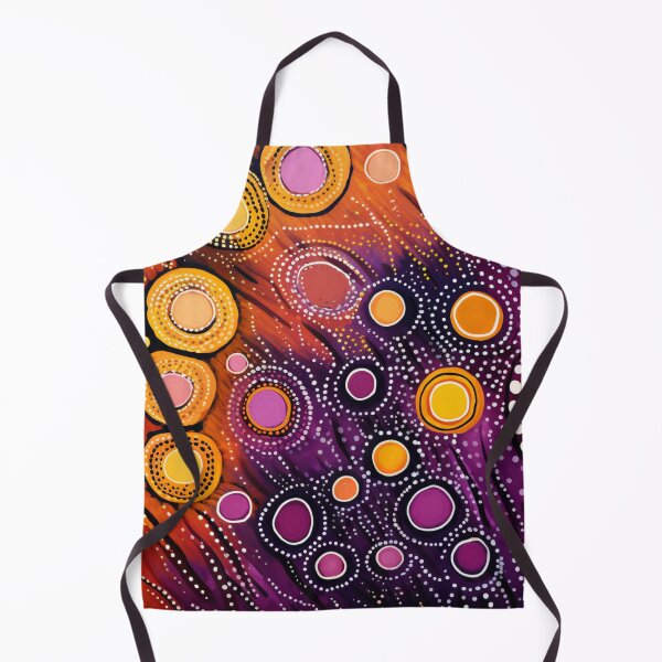 Item preview, Aboriginal Inspired Dot Art - With Lava Hot Drops designed and sold by GrinGalore.