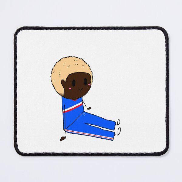 Item preview, Blonde curly haired KU cheerleader designed and sold by PomegranateHeart.