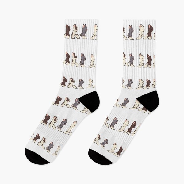 Item preview, Kawaii French Bulldog Abbey Road Walk designed and sold by VagalumeCouture.
