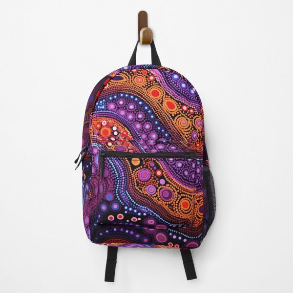 Item preview, Aboriginal Inspired Dot Art - Lava Levels designed and sold by GrinGalore.