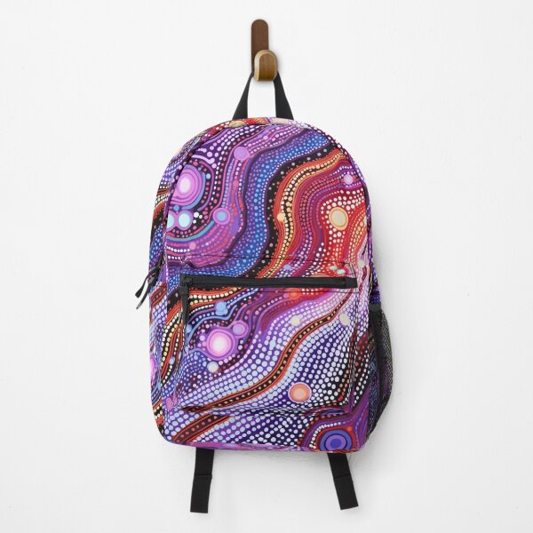 Item preview, Aboriginal Inspired Dot Art - The Bright Energy of Lava designed and sold by GrinGalore.