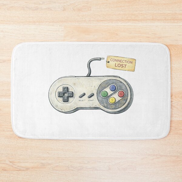 Item preview, Retro Controller – Connection Lost Sticker Illustration designed and sold by Felixuss.