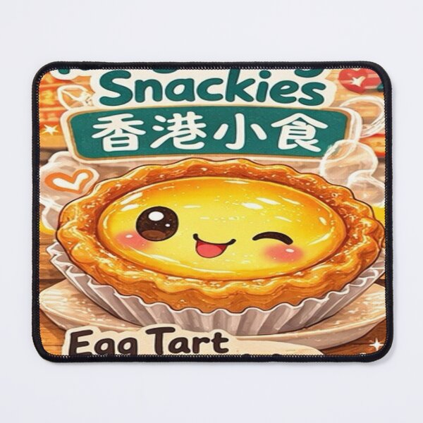 Item preview, Hong Kong Snackies – Egg Tart designed and sold by DaigaaSikFaan.