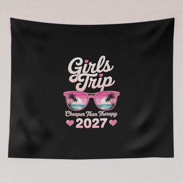 Item preview, Girls Trip Cheaper Than Therapy 2027 designed and sold by jkrphoto.