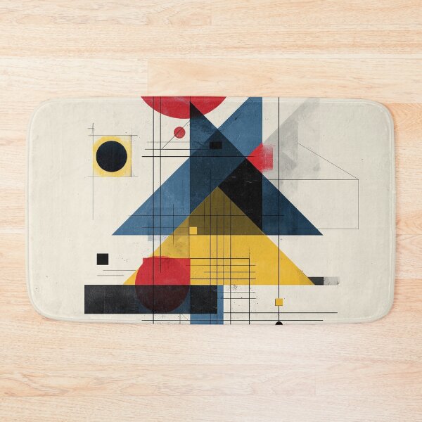 Item preview, Primary Forms Bauhaus Poster designed and sold by nemfisart.