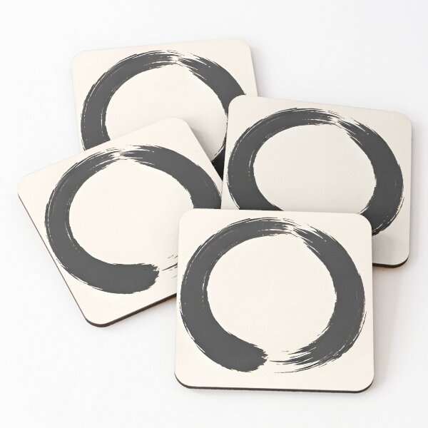 Item preview, Minimal Zen Enso Circle Wall Art – Japanese Wabi Sabi Calm Decor designed and sold by Minimal Calm.