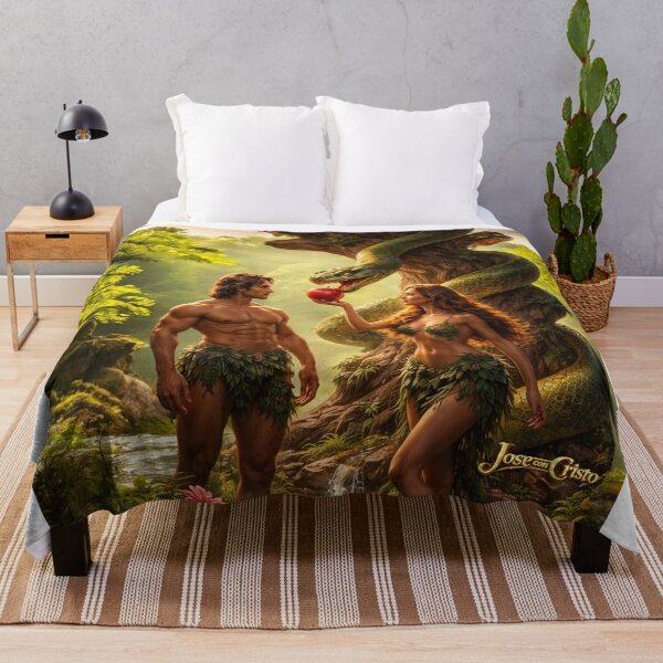 Item preview, “The Temptation – Adam and Eve in the Garden of Eden” designed and sold by Bigornia.