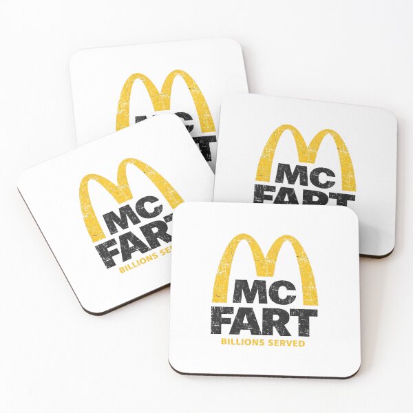 Item preview, McFart Billions Served Funny Fast Food Parody Design designed and sold by TheArtOfCar.