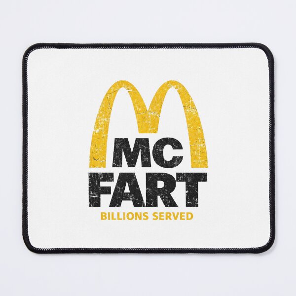 Item preview, McFart Billions Served Funny Fast Food Parody Design designed and sold by TheArtOfCar.