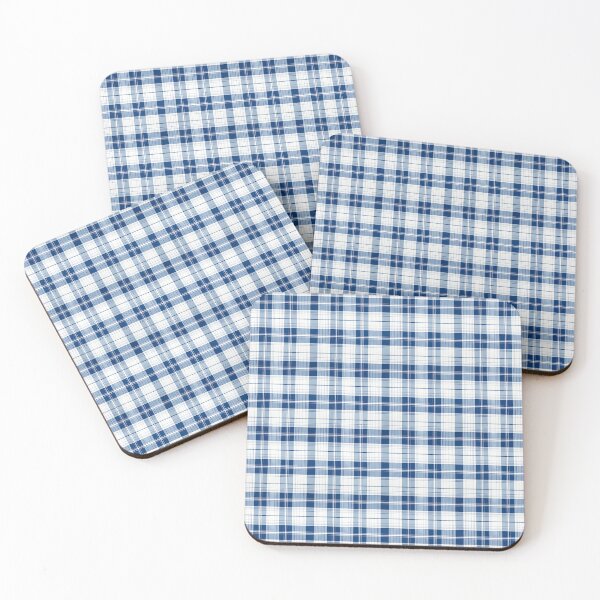 Item preview, Vintage Blue Plaid Gingham  designed and sold by LouieVanille.