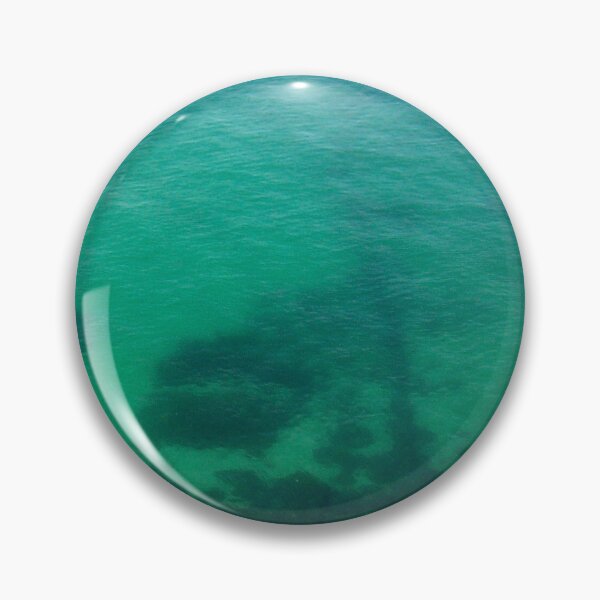 Item preview, Aerial View of Turquoise Ocean Water and Rocky Reef Shadows Over Shallow Sea designed and sold by Nmallia.