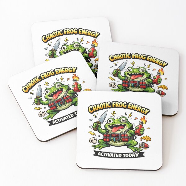 Item preview, Chaotic Frog Energy Activated designed and sold by FroggyOnly.