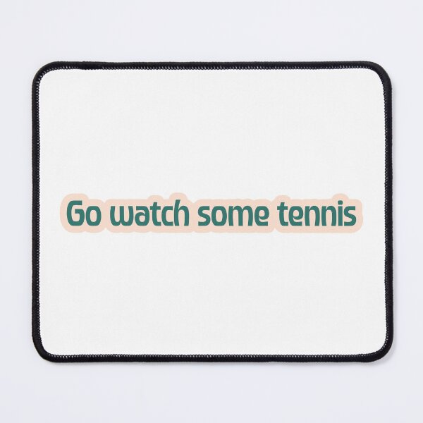 Item preview, go play some tennis - rose/green designed and sold by tenniswitheliza.