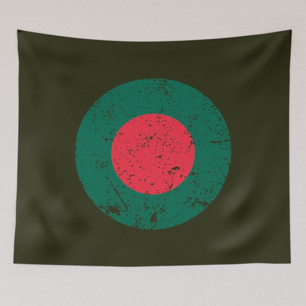 Item preview, Bangladesh Roundel / Insignia - Worn / Eroded / Aged / Grunge (Large) designed and sold by STUDIO-72.