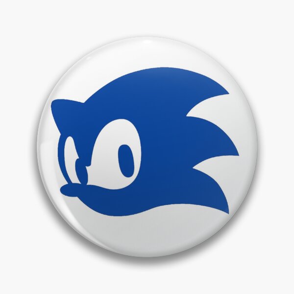 Item preview, Sonic head logo designed and sold by Dragonknight12.