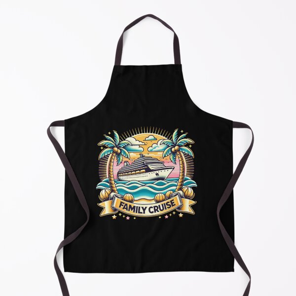 Item preview, Family Cruise 2026 – Tropical Cruise Ship Watercolor Design designed and sold by artedigital99.