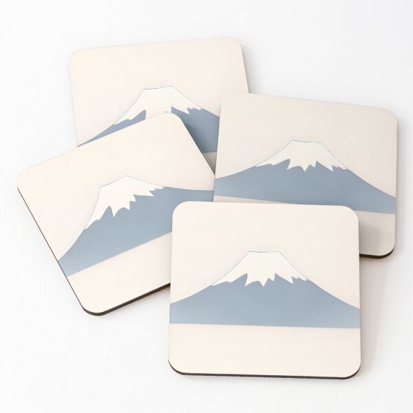 Item preview, Minimal Mount Fuji Print – Japanese Calm Landscape Wall Art designed and sold by Minimal Calm.