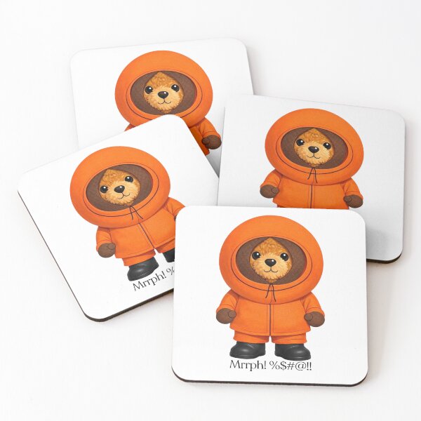 Item preview, Cute Orange Parka Winter Bear - Retro 90s Nostalgia ❄️ designed and sold by CuteBear87.
