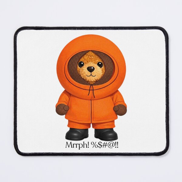 Item preview, Cute Orange Parka Winter Bear - Retro 90s Nostalgia ❄️ designed and sold by CuteBear87.