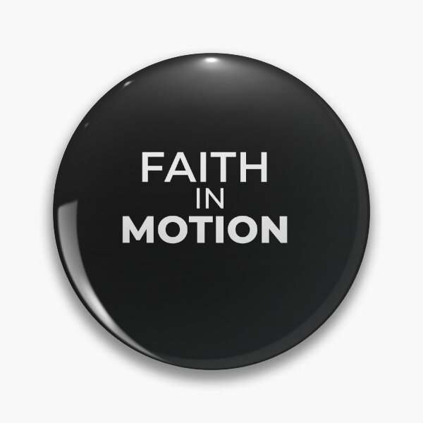 Item preview, Faith in Motion Christian Minimalist Faith Typography designed and sold by QuietRootStudio.