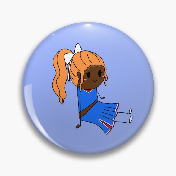 Item preview, Ginger haired KU cheerleader designed and sold by PomegranateHeart.