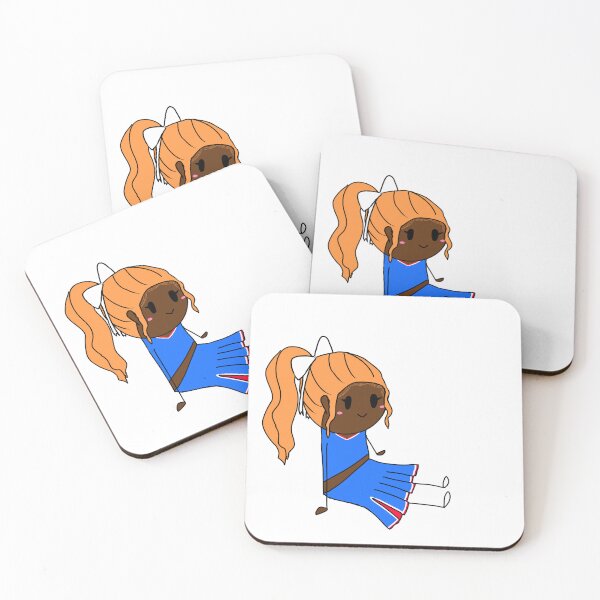 Item preview, Ginger haired KU cheerleader designed and sold by PomegranateHeart.
